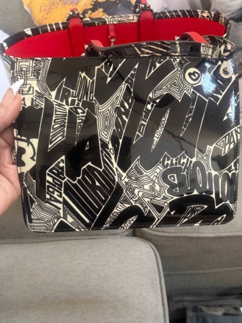 Christian Louboutin Cabata tote bag - Picture 4 of 5